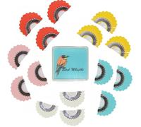 Juguete para Atraer Pájaros, Silbato De Colores, Silbato Mágico Original Y Extravagante, Silbato De Llamada De Pájaro con Gorjeo De Currucas, Llamador De Pájaros, Trucos Orales, Mordaza(3 Set)