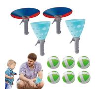 Juguete para atrapar bolas, bola adhesiva, Juguetes para niños 2 en 1 para lanzar y atrapar pelotas, Juego de pelota Pop and Catch, juguetes interactivos para niños al aire libre para actividades fami