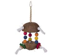 Juguete Para Aves Nobby Coco Ø15cm Para Papagüeros Y Grandes Loros 34cm