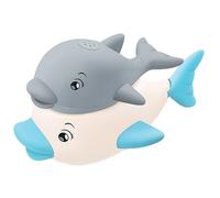 Juguete para Baño De Ballena con Rociador,Juguetes De Baño Infantiles con Luz | Juego Educativo Interactivo para Piscina Cocina Jardín Playa Pileta Natación