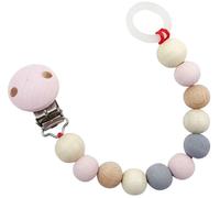 Juguete Para Bebé Cadena De Chupete Natural Rosa BxLxH 30x20x210mm NUEVO Chupete