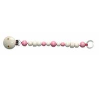 Juguete Para Bebé Cadena De Chupete Suave Rosa BxLxH 35x20x210mm NUEVO Chupete