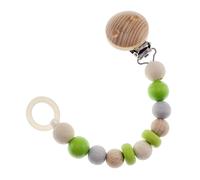 Juguete Para Bebé Cadena De Chupete Verde Manzana 3x21x2cm NUEVO Chupete Figura