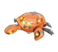 Juguete para bebé cangrejo rastrero, juguete para bebé cangrejo bailando, juguete para bebé rastreo con música, juguete de cangrejo eléctrico, juguete sensorial que camina, juguete musical LED para