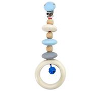 Juguete Para Bebé Remolque Azul Natural BxLxH 70x35x200mm NUEVO Figura Clip