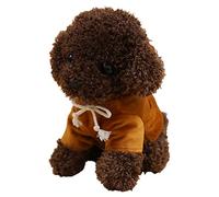Juguete para bebé Simulación Teddy Perro Figura de Acción Super Lindo Perro Peluche Muñeco de Peluche Muñeco de Tela Niños Regalo de Cumpleaños Femenino Juego de Lobo de Dos Piezas (B, A)