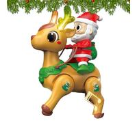 Juguete para Bebés Gateo | Juguete Musical Que Estimula el Gateo - Figura de Santa Navideña con Luz para Acompañar,para Bebés Niños Niñas de 1 2 3 Años