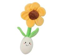 Juguete para cachorro que produce sonido, juguetes de peluche de tulipán para mascotas - Juguete interactivo de peluche para perros y mascotas - de la soledad y peluche interac