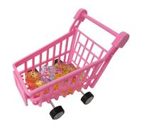 Juguete para carrito de compras para pájaros, carrito de compras para loros - Carrito de compras de supermercado de inteligencia de periquito - Juguetes de entrenamiento para pájaros, juguete de