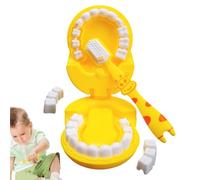 Juguete para Cepillar Los Dientes: Modelo Educativo para El Cuidado, Calidad De Material Segura, Demostración Clara, Construcción Reutilizable | Herramienta de Aprendizaje práctica para Las lec