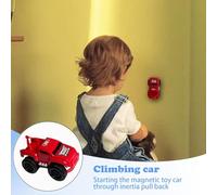 Juguete para coche de pared: juguete para escalar de 2,7 pulgadas, conduce a lo largo de las paredes, coche para escalar paredes | Coches teledirigidos que desafían la gravedad, recargables con luces