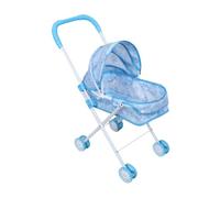 Juguete para Cochecito niños: toldo telescópico para sombrilla, simulación | Miniaturas Play , carrito con ruedas , forro asiento tela | Cochecito juguete para niños y niños pequeños