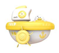 Juguete para De Cuerda, Sin Pilas, Lancha Rápida para Jugar En El Agua, Juguete para Ducharse A La Hora del Baño para Niños Pequeños | Coche Flotante Educativo Interactivo, Piscina De Verano, Pl