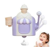 Juguete para ducha y baño: juego de agua interactivo y divertido,fábrica de hielo y burbujas para el baño | para niños y niñas de 2 a 5 años Navidad cumpleaños