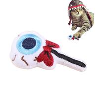 Juguete para Gato Halloween - Accesorios de Peluche para Mascotas - Juguete Calavera Dulce - Interactivo para Gatitos y Gatos - Diseño Innovador, Transporte Fácil, Divertido y Cómodo, Regalo Perfe