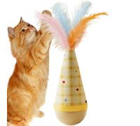 Juguete para Gatos Bola de Enriquecimiento Ambiental para Gatitos de Madera