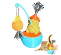 Juguete Para Gatos Con Bola Adorable Rotación 360 Grados Juguetes Para