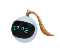 Juguete Para Gatos Con Bola Autorotante - Juguete Interactivo Simulado Para Gatos Caza, Juguete Interactivo Inteligente Para Gatos 2 En 1 | Recargable Por USB, Pelota Malvada | Juego