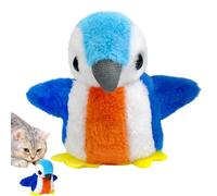 Juguete Para Gatos Con Forma De Pájaro Que Aletea - Juguete Eléctrico Automático De Peluche Con Forma De Pájaro Que Canta | Juguetes Realistas Para Gatos Uso Doméstico En Interiores, Atrae La Ate