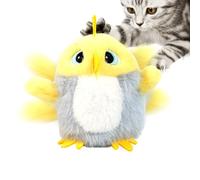 Juguete para Gatos con Gorjeo Realista | Suministros Interactivos Para Aliviar El Aburrimiento De Los | Juego Automático para Gatos que Gorjeo - Para Mascotas en Casa Sala e Interior