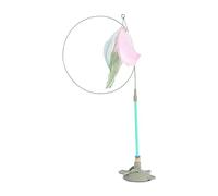 Juguete para gatos con, juguete para gatos autojugando - mágica con con pluma. Juguete multifuncional para entretenimiento, juguete portátil para mascotas para explorar