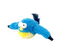 Juguete para gatos con pájaros voladores - Peluche interactivo para gatos, juguetes de gato que golpean las alas | Simulación realista de peluche que canta juguete para gatos, juguete para gatos