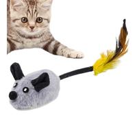 Juguete para gatos con ratones eléctricos, Juguete electrónico para gatos en movimiento | Juguete de movimiento eléctrico para simulación de gato burbujeante | Juguete de ejercicio para animales do