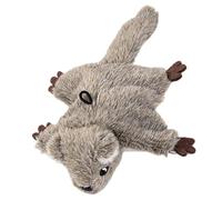 Juguete para gatos con volante - Juguete con canto automático para gatos, juguete interactivo USB para gatos con animal real que pitilla, sonido electrónico para ejercicios de gatos