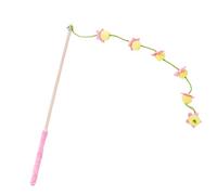Juguete para gatos - Cuerda de algodón con diseño de frutas con mango antideslizante de 40 cm, juguete para gatitos de interior, pájaros, peces, ratones, aburrimiento