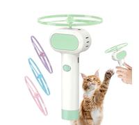 Juguete para Gatos de Lanzar Lanzador Giratorio con 4 Hélices Luminosas