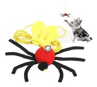 Juguete Para Gatos Del Techo Juego De Araña Con Cuerda Elástica Colgable