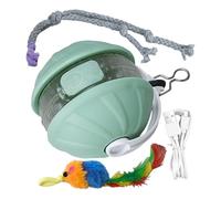 Juguete para gatos en movimiento, actividad de ejercicio para mascotas, evitar obstáculos intelectuales, pelota de gato en movimiento, hogar, sala de estar, viajes, después de comer, aburrimiento