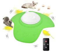 Juguete para gatos Hide and Seek, recompensa automática recargable Whack-a-Mole, juguete interactivo para gatos de interior, juguetes electrónicos activados por movimiento táctil, tapete de juego de