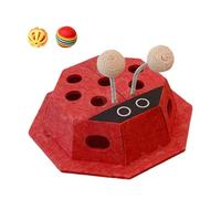 Juguete Para Gatos Laberinto Interactivo En Forma De Mariquita Con Pelotas
