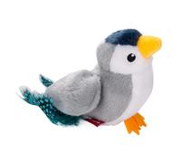 Juguete Para Gatos Pájaro - Peluche Interactivo Con Sonido | Ave Automática Que Aletea & Canta Para Gatos De Interior | Reduce El Aburrimiento, Estimula La Mente, Ejercicio & Juego De Instinto