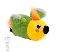 Juguete para gatos que golpea - Juguete electrónico interactivo para gatos, pájaro | Juguetes automáticos realistas para gatitos con hierba gatera, recargable por USB, juguete para