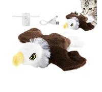 Juguete para gatos simulado que pita - Juguete para gatos que golpea las alas | Juguete para gatos Floppy Bird | Juguete interactivo para gatos con alas, vuelo automático