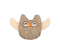 Trixie - Juguete de Peluche en Forma de Búho para Gatos (8 cm) - Muñeco Extrasuave y Ligero para Atrapar y Morder - Estimula el Instinto de Caza y el Juego Interactivo