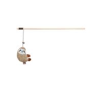 Juguete para gatos Trixie Beige Poliéster Madera Oso perezoso