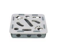 Juguete para gatos Trixie Hole'n'Roll Box 30 x 30 x 7,5 cm Gris