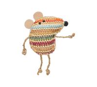 Trixie - Ratón de Peluche para Gatos (14 cm) - Juguete Interactivo Suave para Atrapar, Morder y Patear - Estimula el Instinto Cazador y la Diversión Compartida