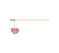 Juguete para gatos Trixie Rosa Poliéster Madera Corazón