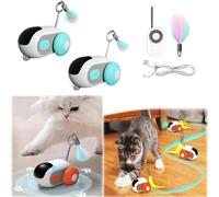Juguete para gatos Turbo Tail 2.0 - Turbo Tail 2.0 Juguete para gatos, juguete de cola turbo para gatos, juguete interactivo para gatos, movimiento de detección de gravedad, deja que tu gato juegue