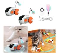 Juguete para gatos Turbo Tail 2.0 - Turbo Tail 2.0 Juguete para gatos, juguete de cola turbo para gatos, juguete interactivo para gatos, movimiento de detección de gravedad, deja que tu gato juegue