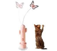 Juguete Para Gatos Varilla Desmontable Recargable 2 Modos Con De Juego | Juguetes Estimulantes para Gatos En Esquinas, Suelo, Viajes, Exterior, Muebles De Hogar Y Sofá