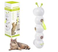 Juguete para gatos Wuselwurm Tower: juguete interactivo dinámico con rotación de 360°, ABS resistente a arañazos y base de succión estable. ¡Nunca se aburre para gatos activos! 25-0530-02