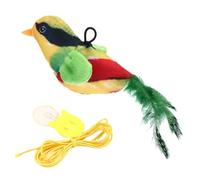 Juguete para gatos y pájaros, ganado de juguete para pájaros, juguete para gatos, juguete para gatos que cantan, juguete simulado para gatos de interior, herramienta de entrenamiento tutorial para