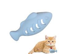 Juguete para gatos y peces - Silicona 118,6 x 57 x 47,2 mm | Masticador con forma acuática autorregulador, teaser para gatitos perfumado a gata, accesorio para mascotas divertido de Morder