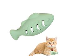 Juguete para gatos y peces - Silicona 118,6 x 57 x 47,2 mm | Masticador con forma acuática autorregulador, teaser para gatitos perfumado a gata, accesorio para mascotas divertido de Morder