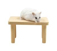 Juguete para Hámster Divertidos accesorios de madera para animales pequeños